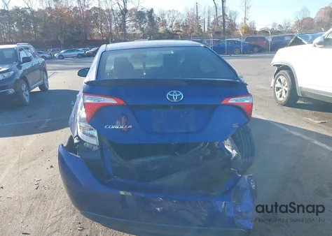 2015 Toyota Corolla S Plus z USA, uszkodzony, nr VIN 2T1BURHE7FC319511